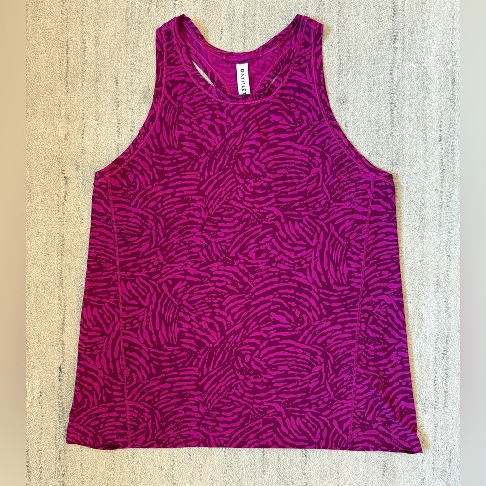 Athleta Ultimate Train Printed Tank
Fiji Magnolia Purple, size Small